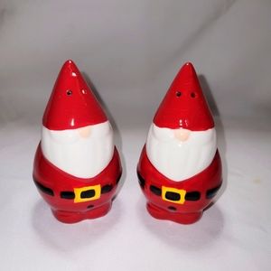 St. Nicholas Square Gnome Santa salt & pepper shaker set